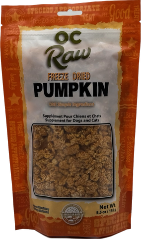 OC Raw - Freeze-Dried Pumpkin