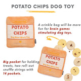 Chewffon - Rustle Potato Chips Dog Snuffle Toy