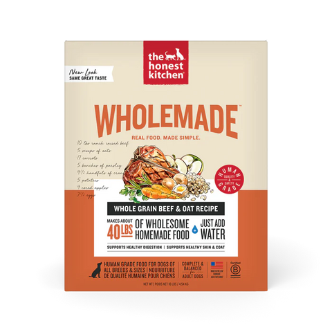THK - Whole Grain Wholemade Dehydrated Beef- Dry Dog Food - Various Sizes