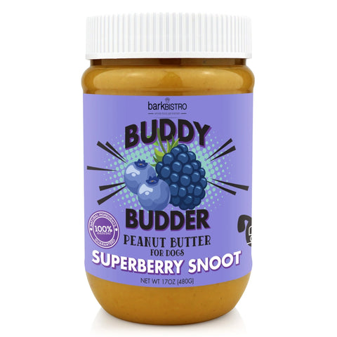 Bark Bistro - Buddy Budder Peanut Butter Superberry Snoot