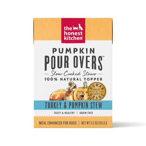 The Honest Kitchen - Pumpkin Pour Overs Turkey Stew - Wet Food Topper