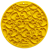 SodaPup - Duckies Design EMat Enrichment Lick Mat with Suction Cups
