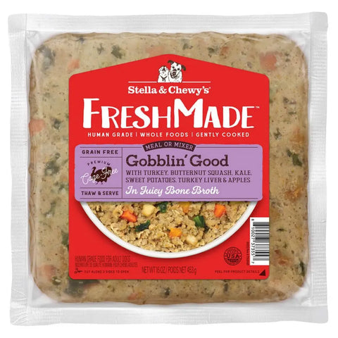 Stella & Chewy's - Freshmade Gobblin' Good - Gently Cooked Dog Food - 16oz (Local Delivery Only)
