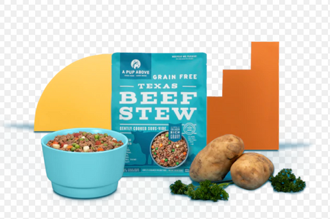 A Pup Above - Texas Beef Stew - Gently Cooked Dog Food - Various Sizes (Local Delivery Only)