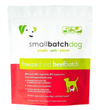 Small Batch - Beef Sliders - Freeze-Dried Dog Food - Various Sizes