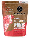 Bones & Co - Barkin' Beef - Raw Dog Food - Various Sizes (Local Delivery Only)