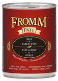 Fromm - Beef & Barley Pate - Wet Dog Food - 12.2oz